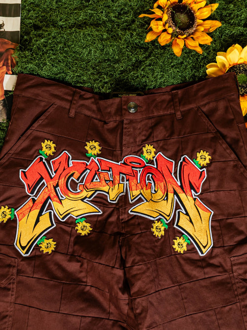 Brick wall graffiti pants (pre-order)